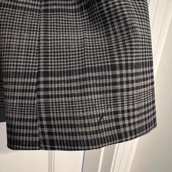J. Crew Navy and Gray Plaid Women's Sommerset Blazer size 8 - Picture 6 of 16